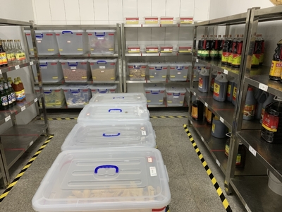 餐饮中心有序推进开学初准备工作